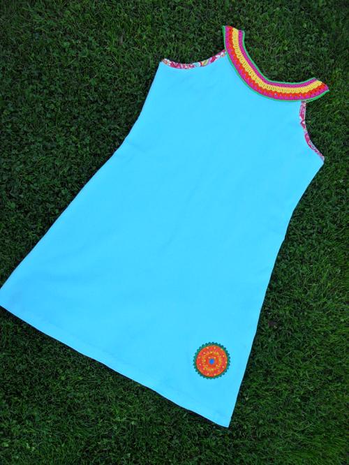Hcktop Kleid fr Groe