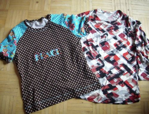 2 Shirts sind fertig..