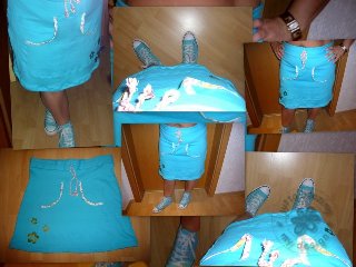 Rckchen mit Bauchtasche