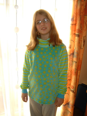Anna brauchte etwas warmes....