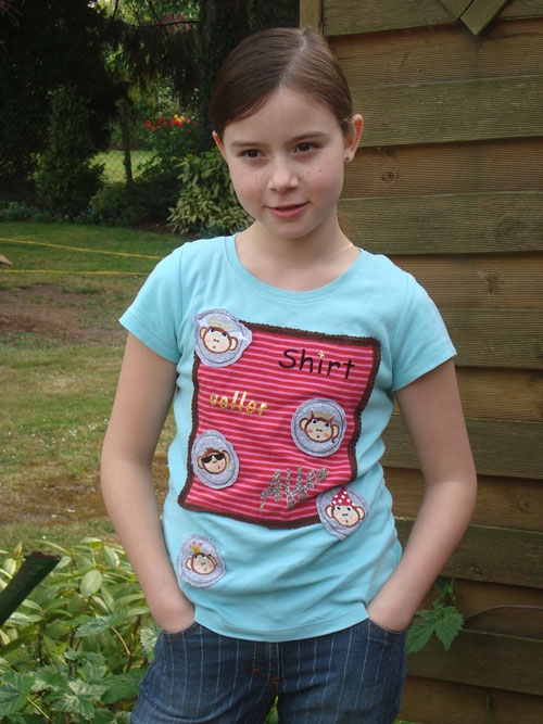 Das "Shirt voller Affen"