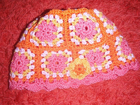 Granny square Mtze