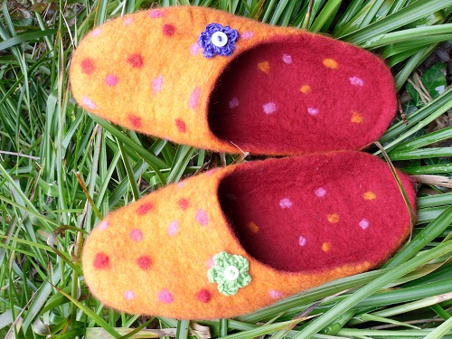 Filz- Pantoffeln