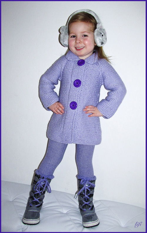 Flieder Cardigan