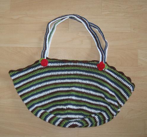 Gehkelte Tasche!