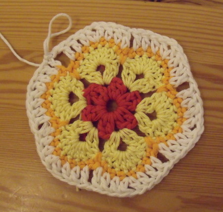 Granny Square Blume