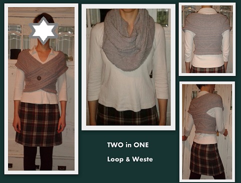 TWO in ONE: Weste & Loop (2)