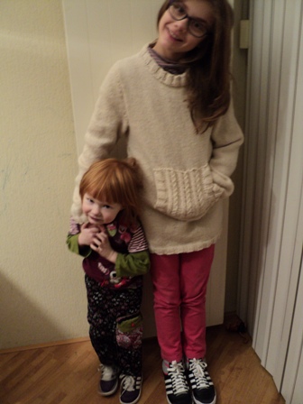 gestrickt