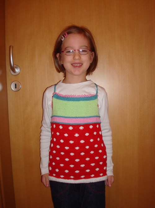 erstes Stricktop