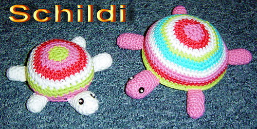 Schildi und Mama...