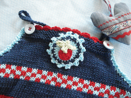 Hckelbutton als Detail......
