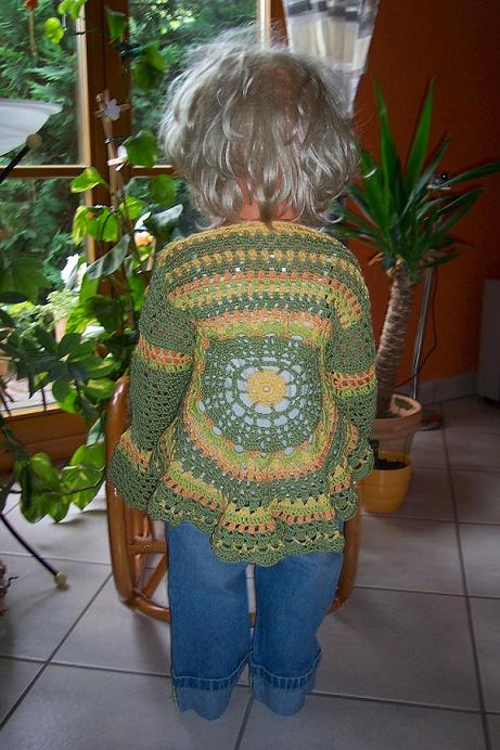 Einmal an unserer Puppe