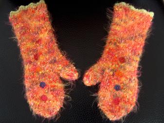 Kuschelhandschuhe fr die Kleine