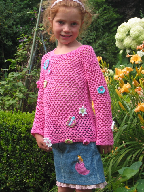 Pulli mit Durchzug