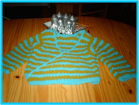 Wickel-Strickjacke...