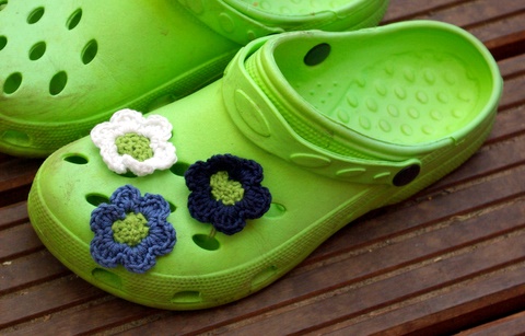 Behkelte Gartenschuhe
