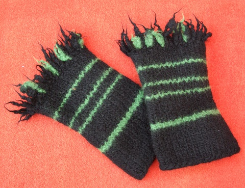 gestrickt-gefilzte Pulswrmer
