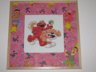 Elmo Stickbild