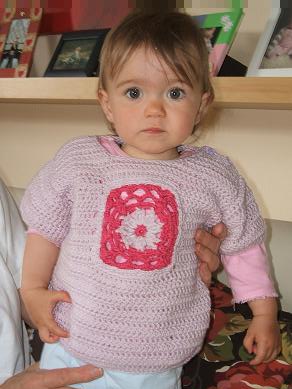 Pullover am Modell