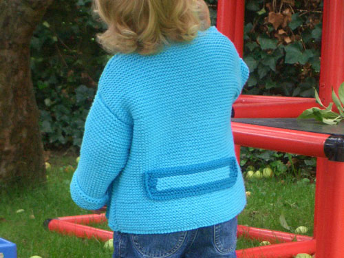 Trachtenjacke einmal anders (von hinten)