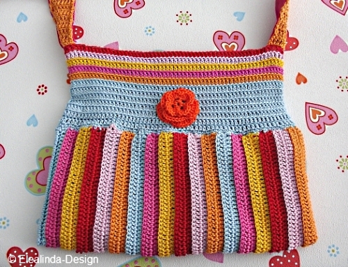 Kunterbunte Hkeltasche