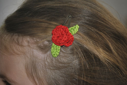 gehkelte Rose