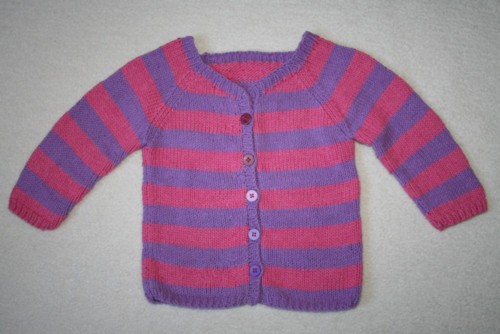 Baby Strickjacke