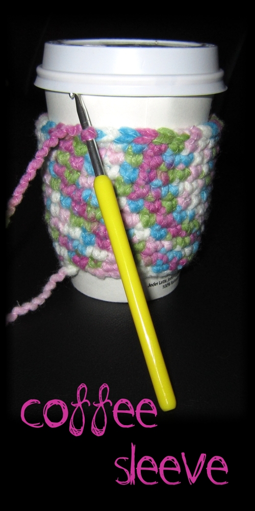 Coffee sleeve - mit Tutorial