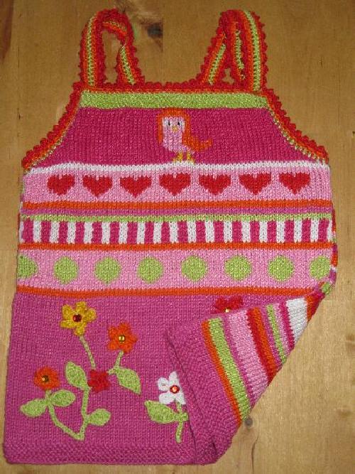 Kunterbuntes Stricktop