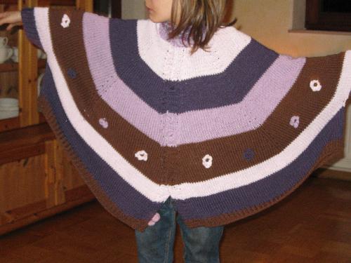 Strickponcho