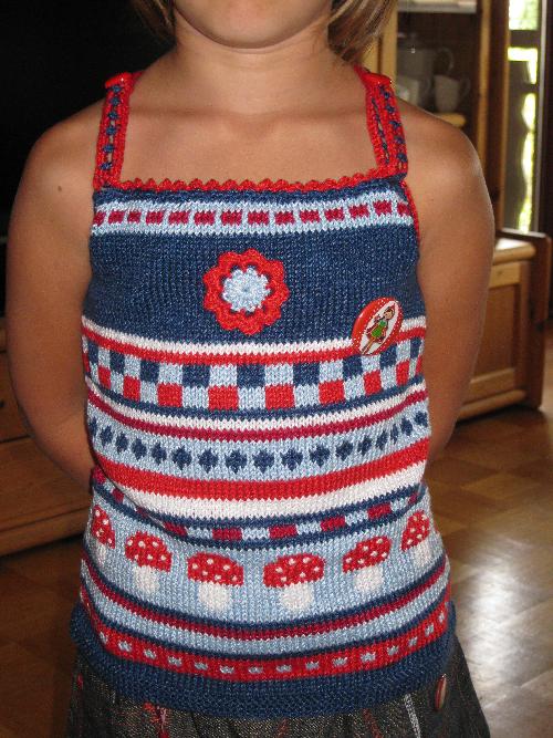 Herbstliches Stricktop