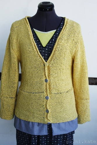 gelbe frhlingsjacke