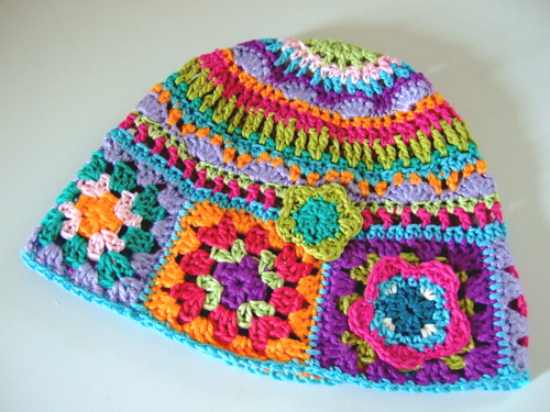 Granny Squares-Mtze