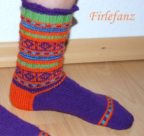 Farbenprchtige Socken