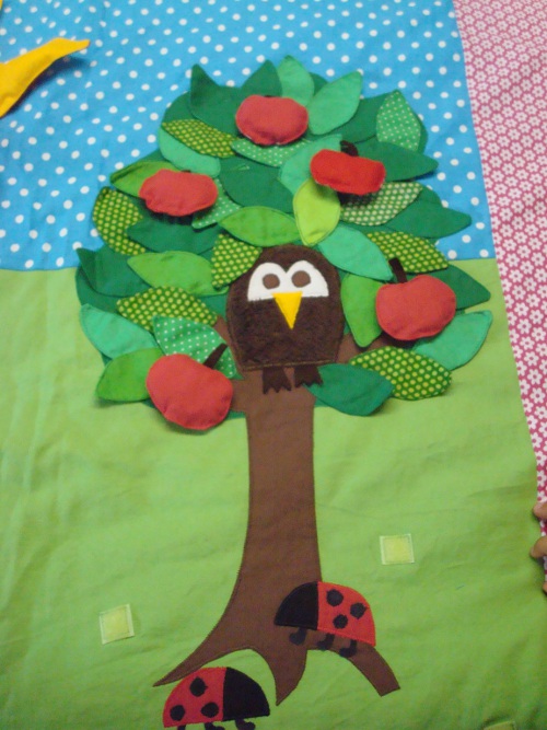 Krabbeldecke Detail 1