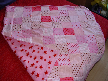 Meine erste Patchworkdecke