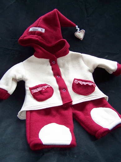 Fleece Zweiteiler