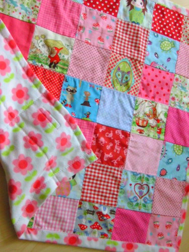 nochmal die Kuscheldecke