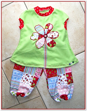 Blumiges Amelinchen + {patwork}Hose