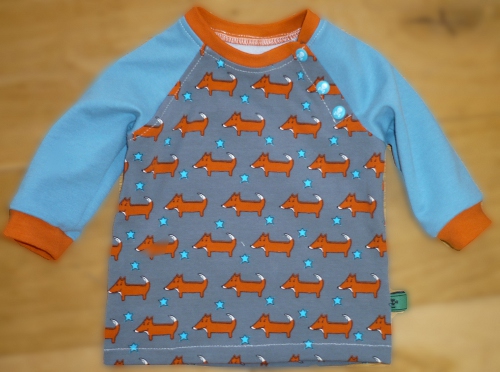 fuchsiges Baby Shirt