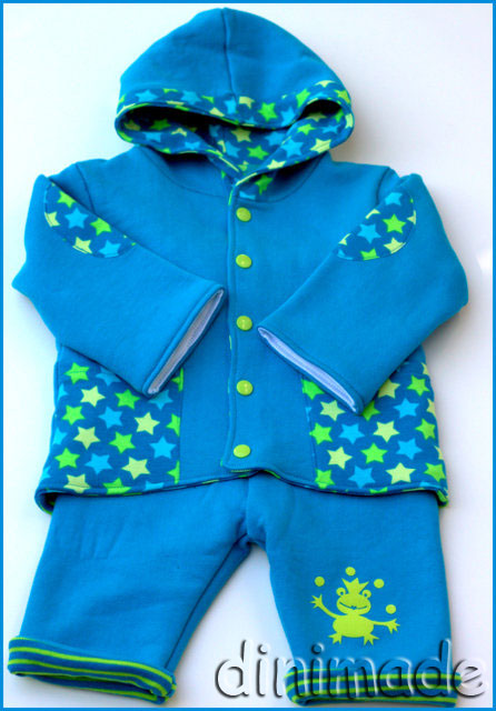 Babyjacke und Kuschelhose