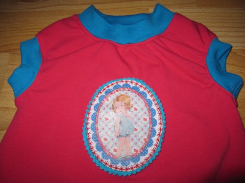 Details vom Amelinchen Oberteil