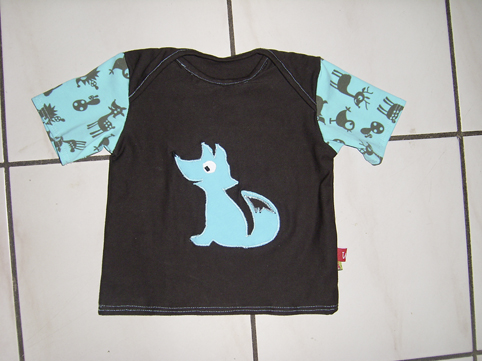 Fuchsiges Zwergen-Shirt