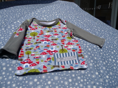 Zwergenshirt in 62/68