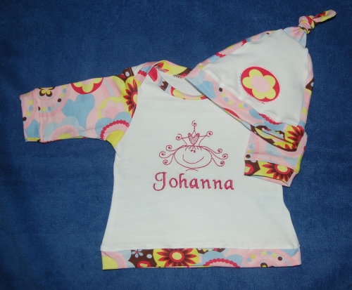 Langarmshirt mit passender Mtze