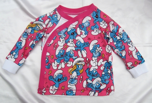 Schlmpfe Wickelshirt