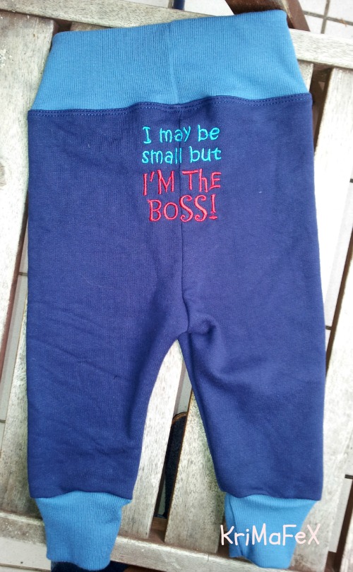 Kuschelhose (von hinten)
