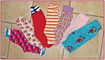 { Kunterbunte Leggingsparade }