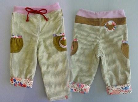 geftterte Winterhose