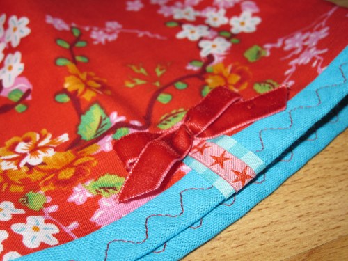 Details vom Kleid Ottobre 3/2011